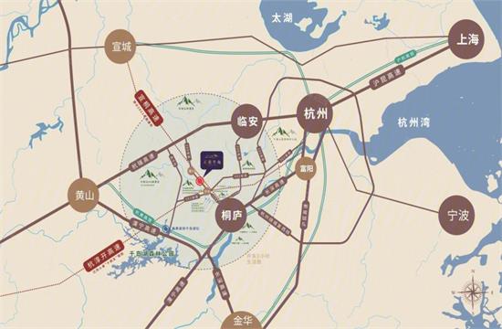 天溪半岛别墅交通图-小柯网