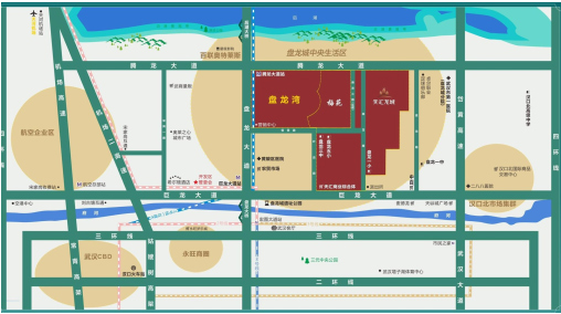 恒达盘龙湾梅苑交通图-小柯网