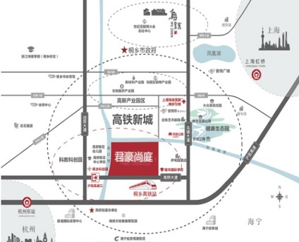 嘉兴宝新君豪尚庭交通图-小柯网