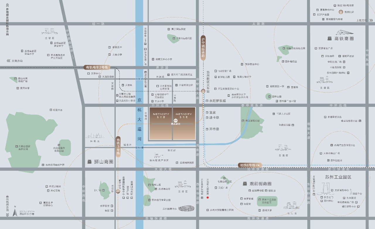 乐云庭交通图-小柯网
