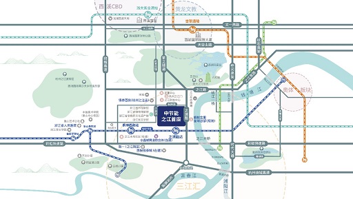 之江首座交通图-小柯网