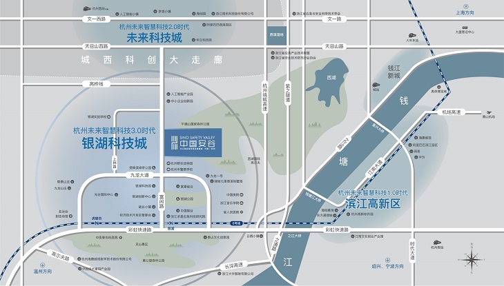 中国安谷交通图-小柯网