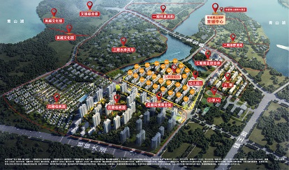 杭州银城青山湖畔御庭园效果图-小柯网