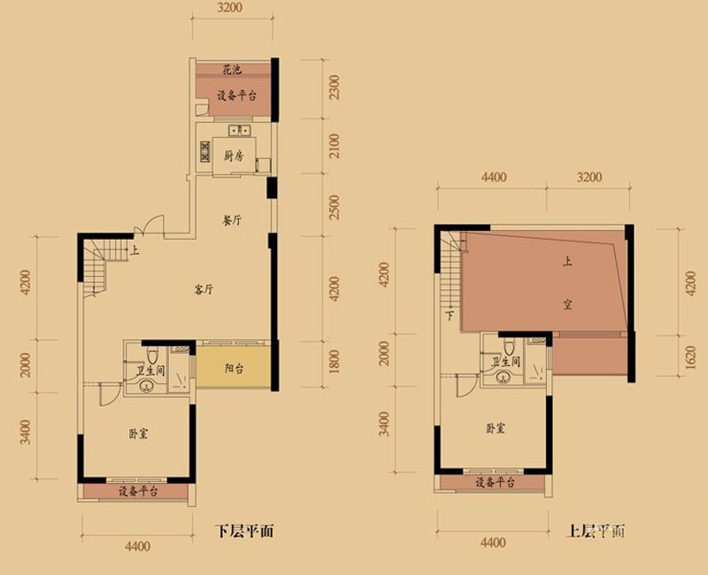 绿都湖滨花园户型