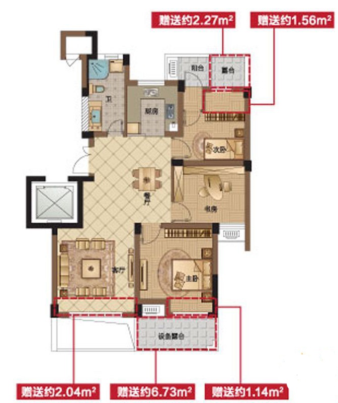 华联.UDC时代大厦户型-小柯网