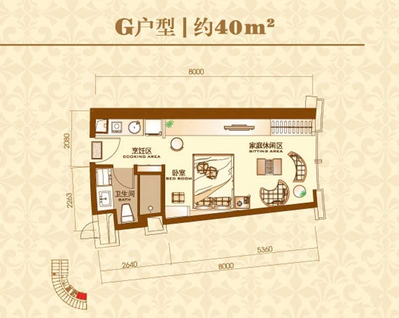 德信北海公园户型-小柯网