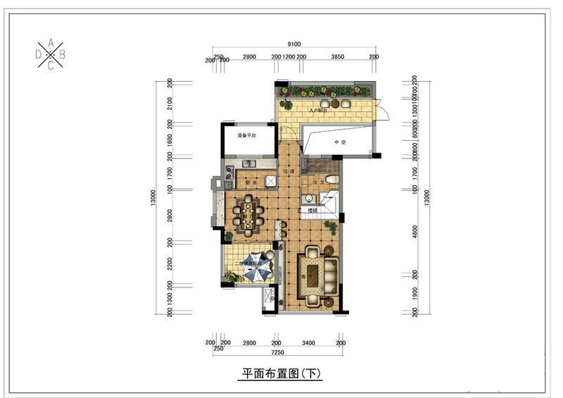 野风珑园户型