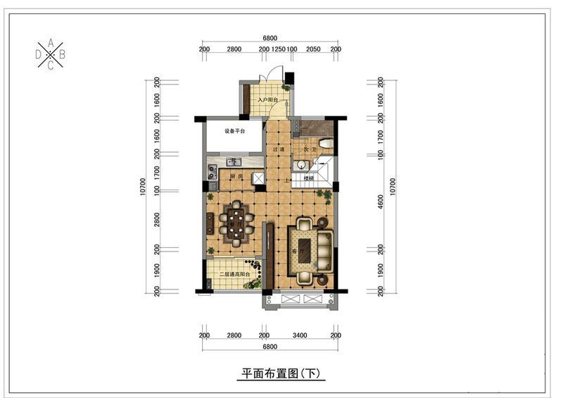 野风珑园户型-小柯网