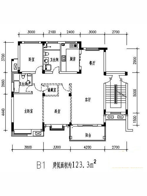 潮都华庭户型-小柯网