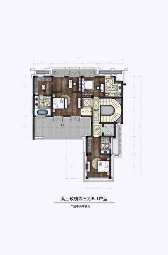 溪上玫瑰园户型,楼盘B1户型