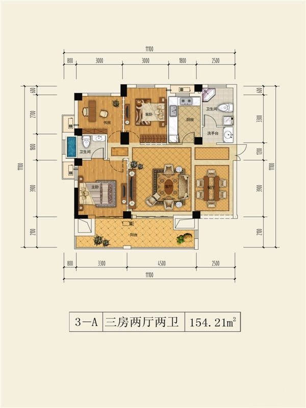 昆仑.水印城户型