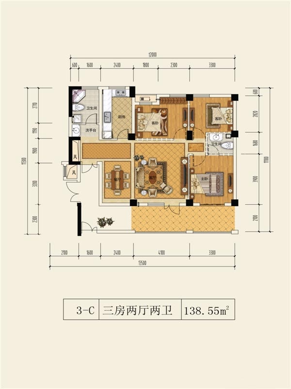 昆仑.水印城户型