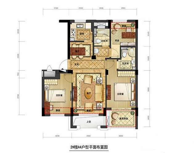 赞成龙兴道一号户型-小柯网