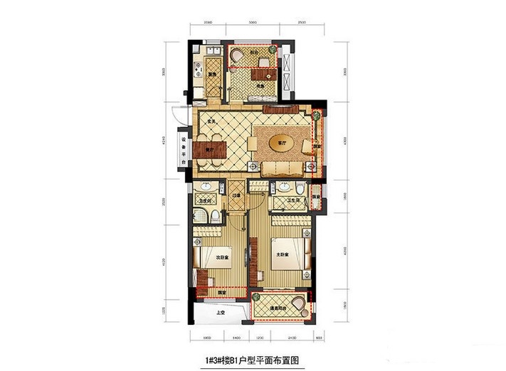 赞成龙兴道一号户型-小柯网