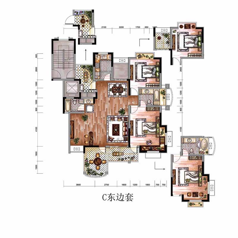 德意.空港国际户型-小柯网