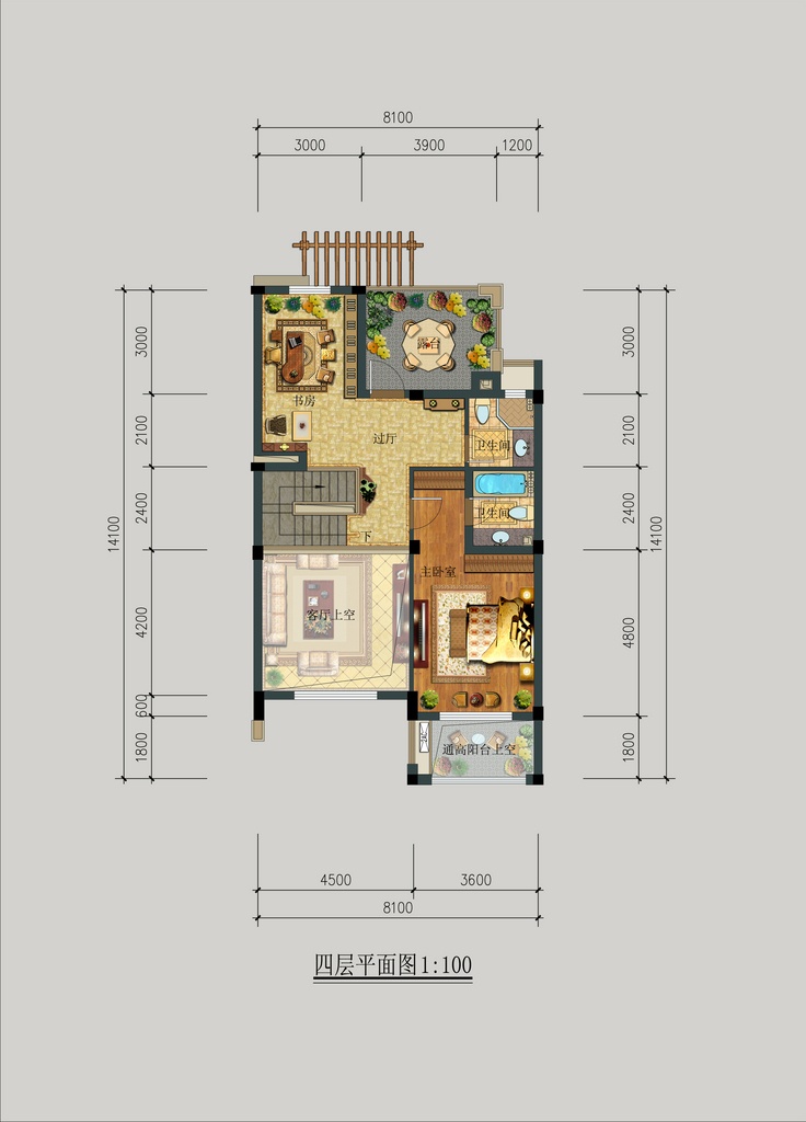 中都.青山湖畔户型-小柯网