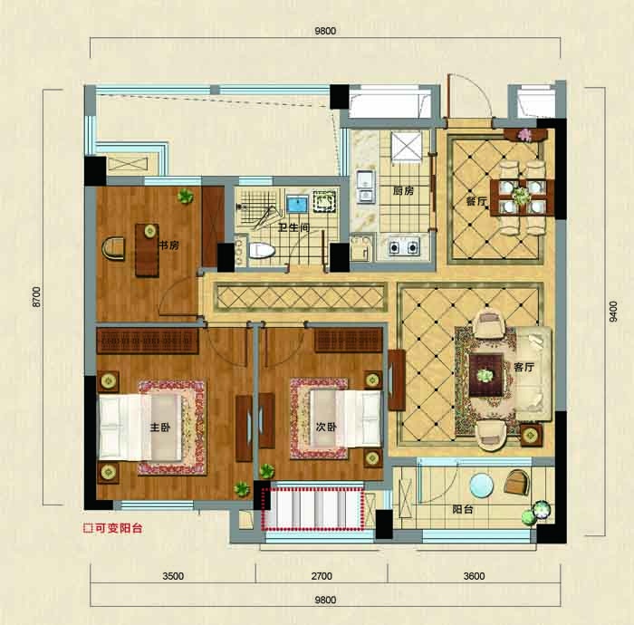 绿城.杭州蓝庭户型