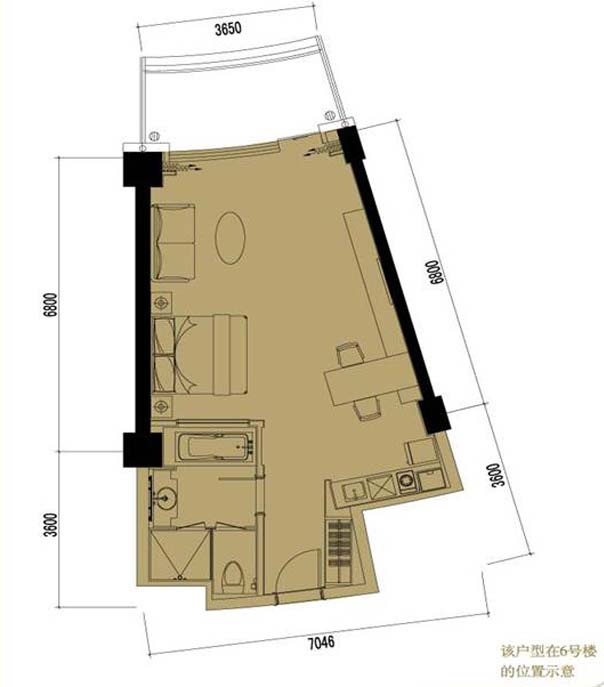 千岛湖度假公寓户型