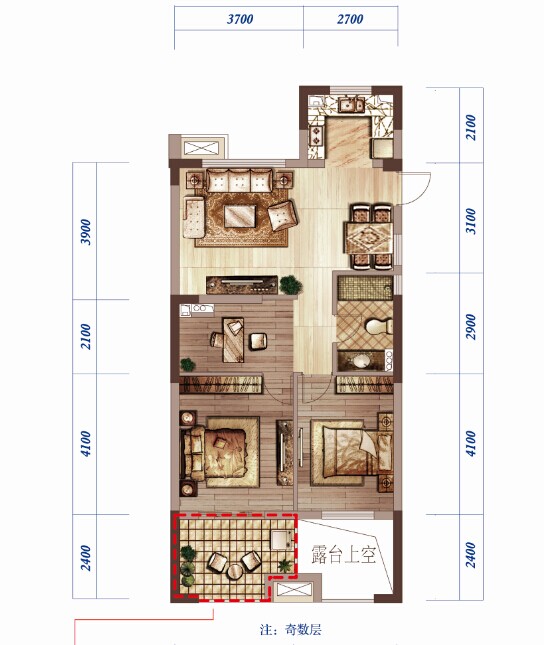 毓阳东首岸户型-小柯网