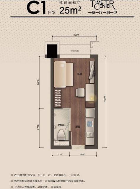 黄金时代户型,C1户型