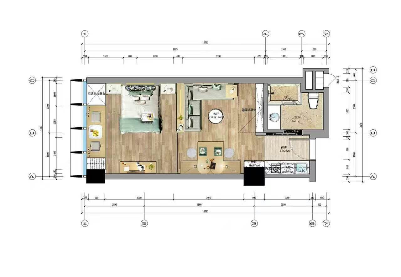 C.C.TOWN西溪堂户型,A户型