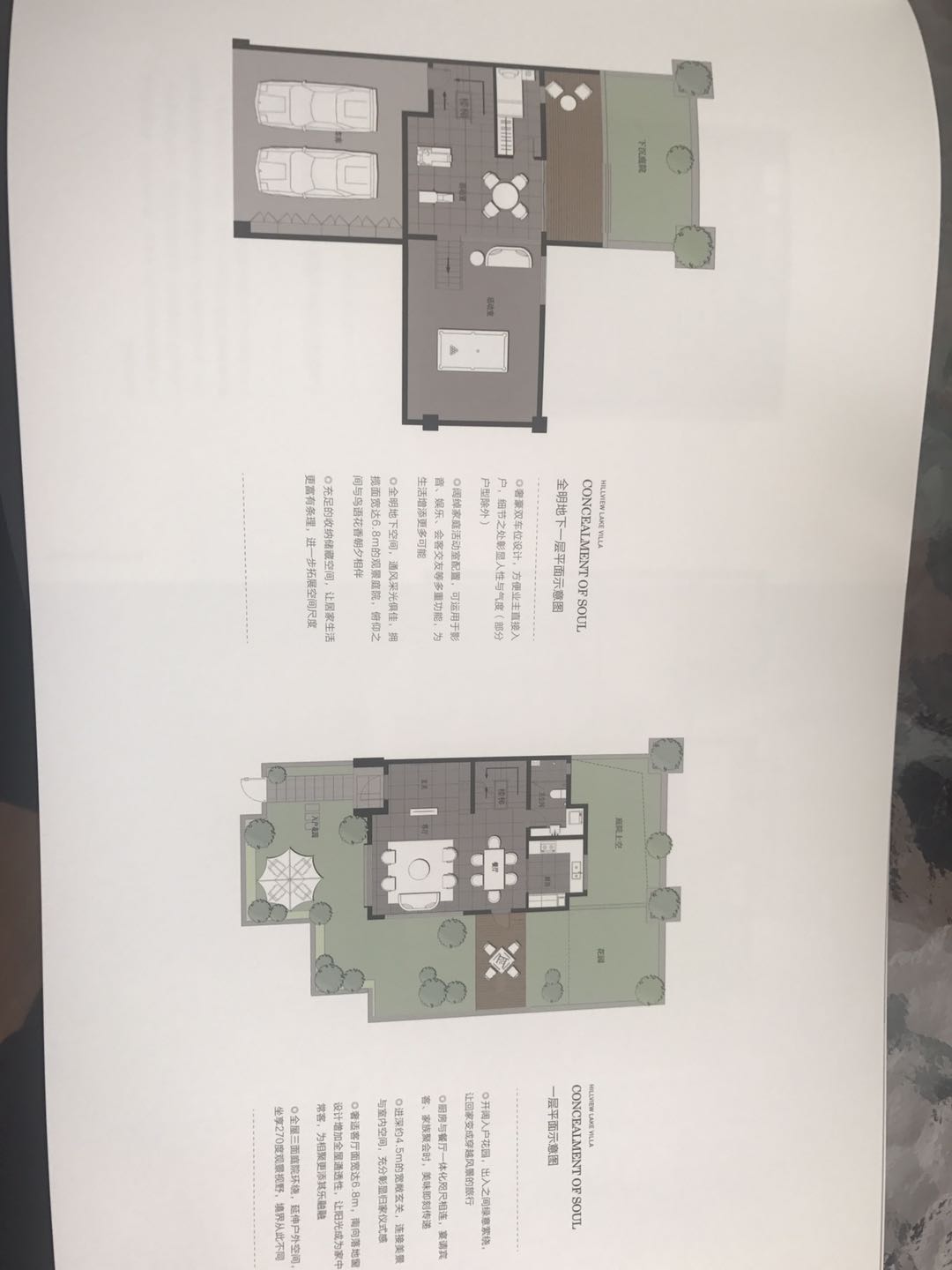 六合浅山户型,B户型5室3厅4卫1厨