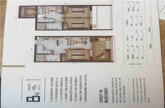 西溪飞鸟客B4户型户型图