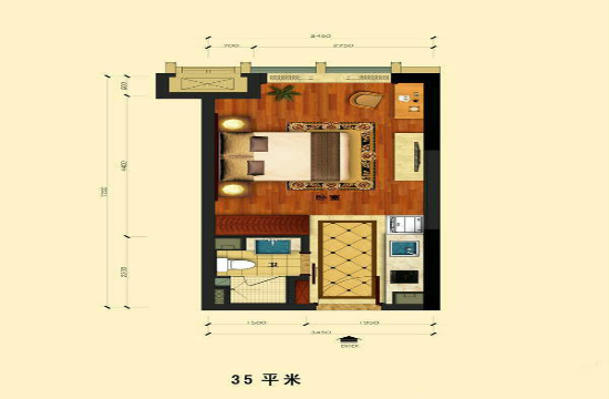 中国铁建国际公馆户型