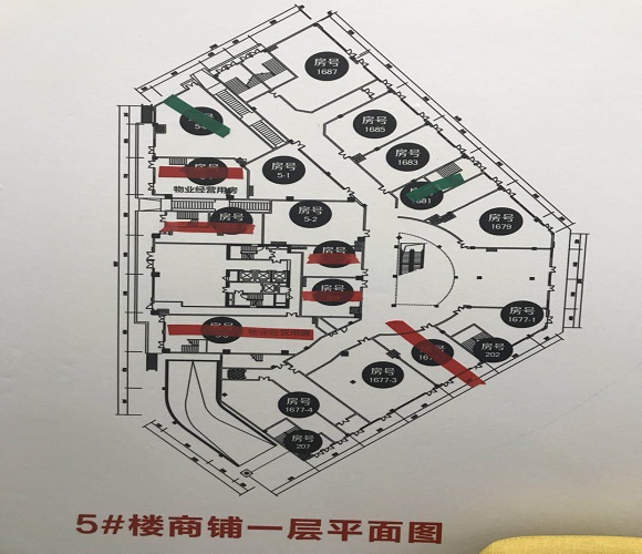 奥克斯缔壹城商铺户型-小柯网