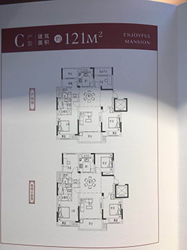 正荣悦公馆户型,c户型