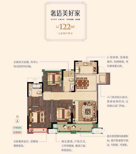 新城樾府户型-小柯网