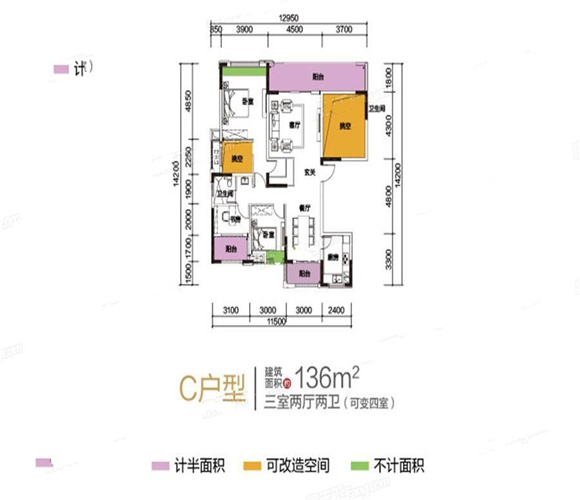 乐湾国际城户型-小柯网