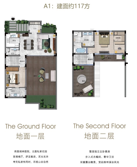 悠隐南山A1户型户型图