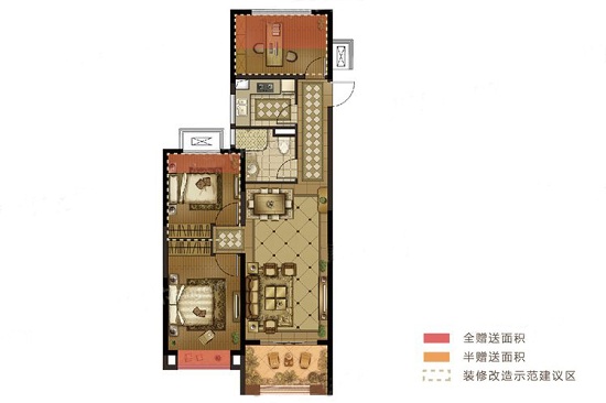 仙林印象户型-小柯网