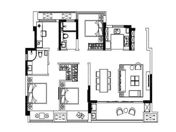 建发阳光城璞悦户型