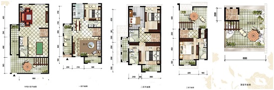 融科托斯卡纳庄园户型