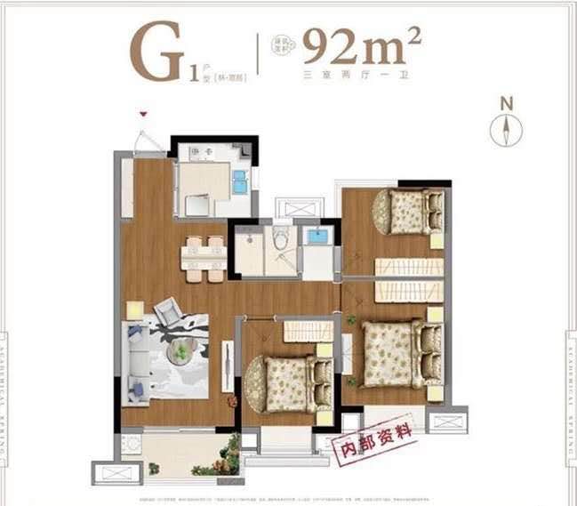 学林春晓户型,G1户型