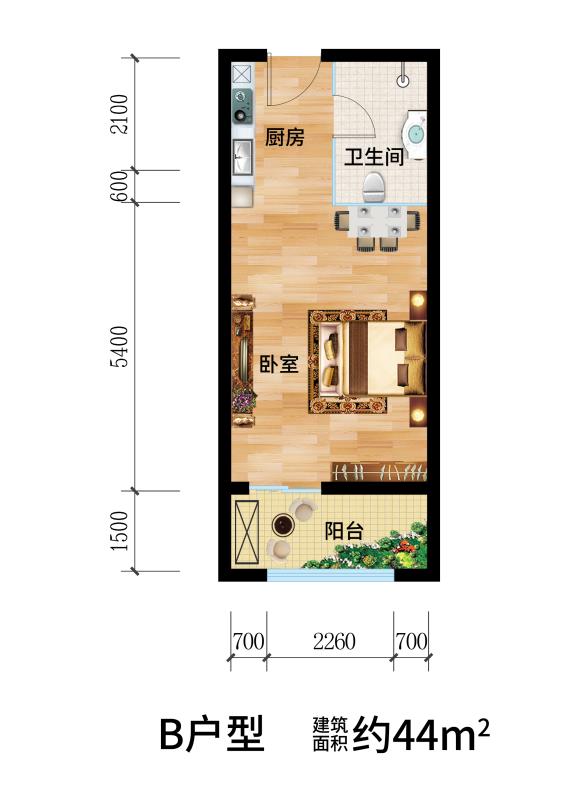 天目观山月户型-小柯网