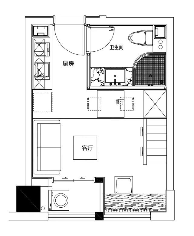 恒一城市中心公寓户型