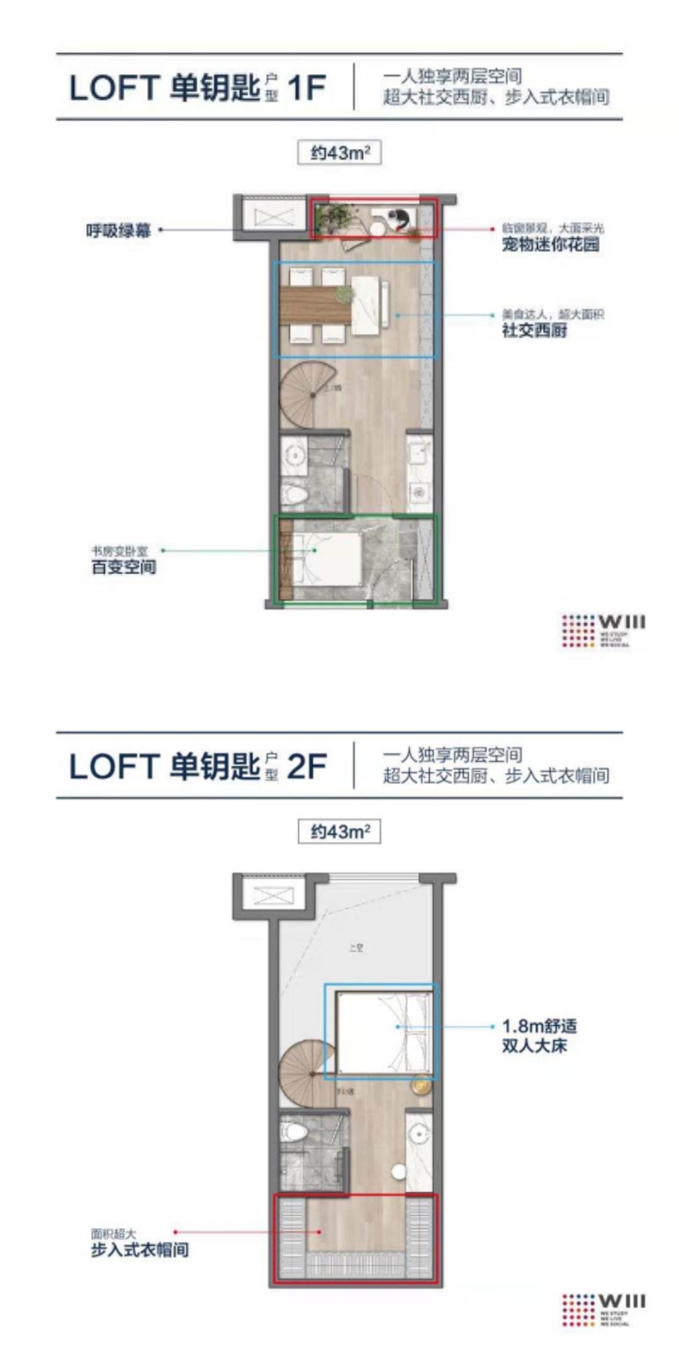 无锡吾悦广场户型,复式