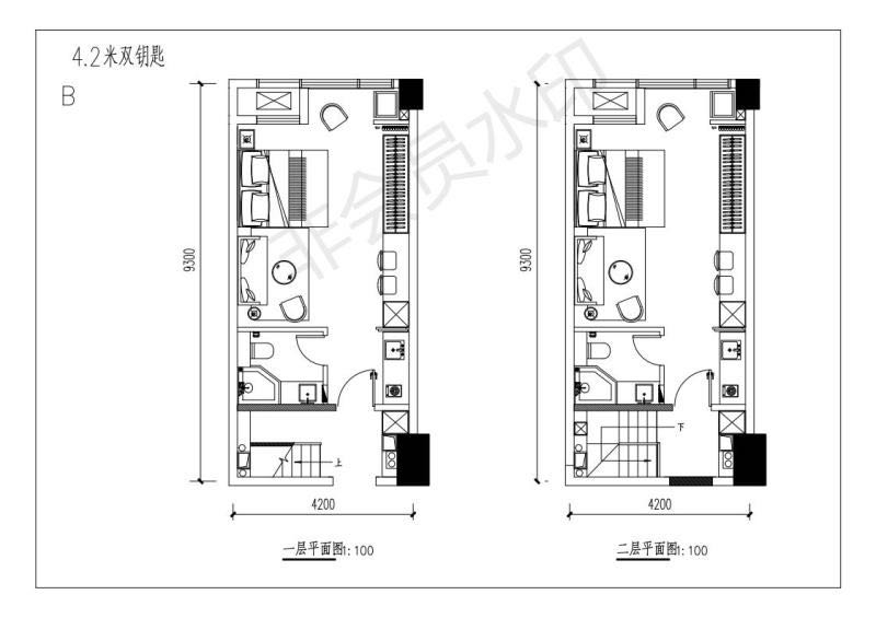 世京云峯39-54户型图