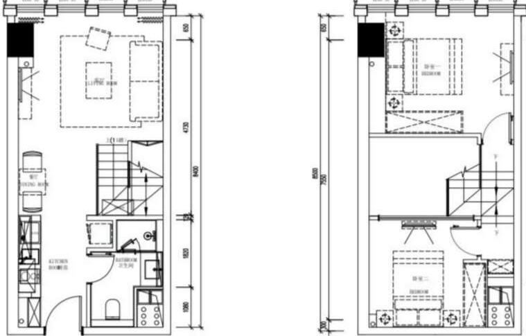 领航城领航8号LOFT户型户型图