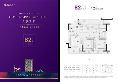 东辰名邸户型,B2