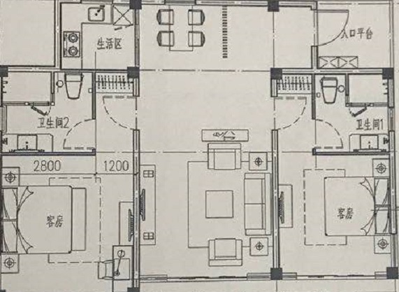 原乡漾庐户型,D户型