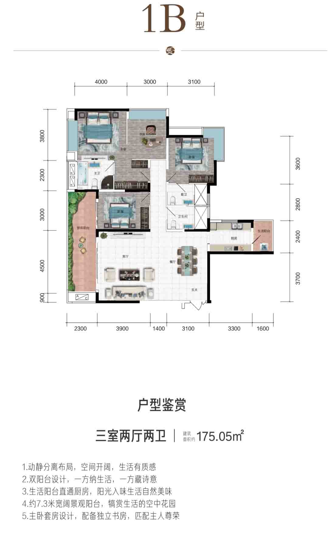 金龙金色时代户型,C