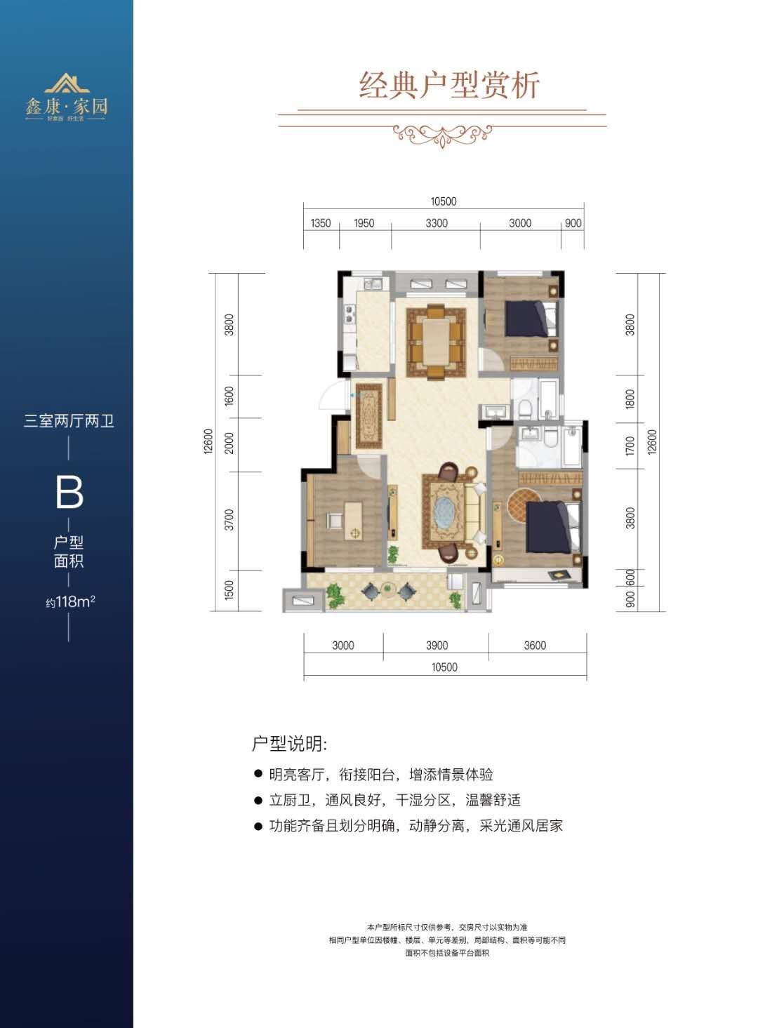 鑫康家园户型-小柯网