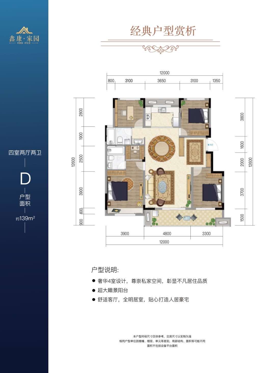 鑫康家园户型-小柯网