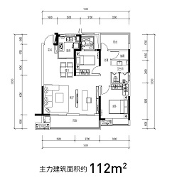 旭辉翡翠江来户型,翡翠江来