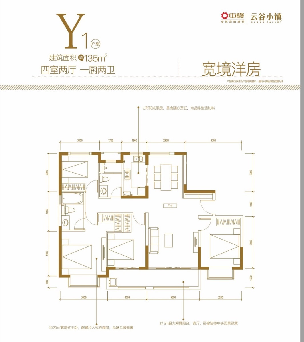 中骏云谷小镇户型