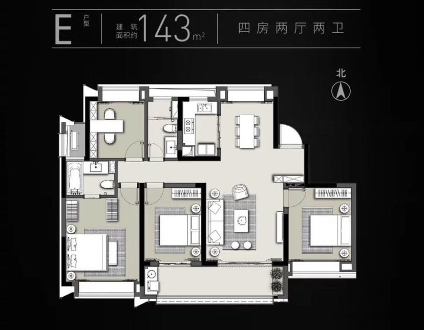 锦麟融誉府户型